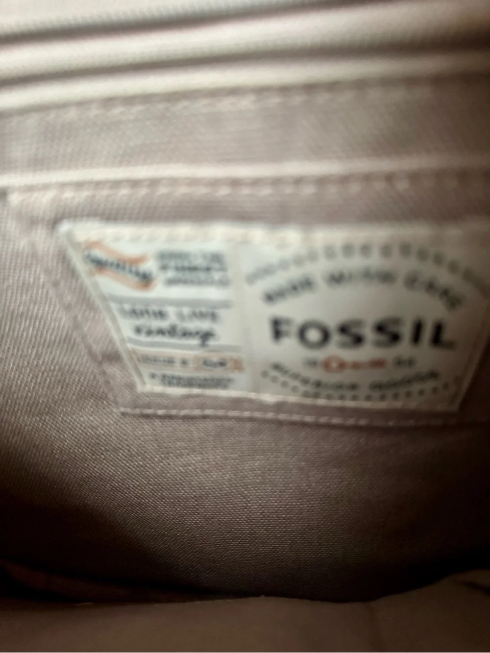 Vintage Fossil Brown Leather Messenger Bag - Casual Crossbody Satchel